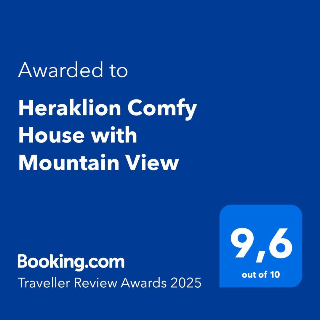 Heraklion Comfy House With Mountain View Екстер'єр фото